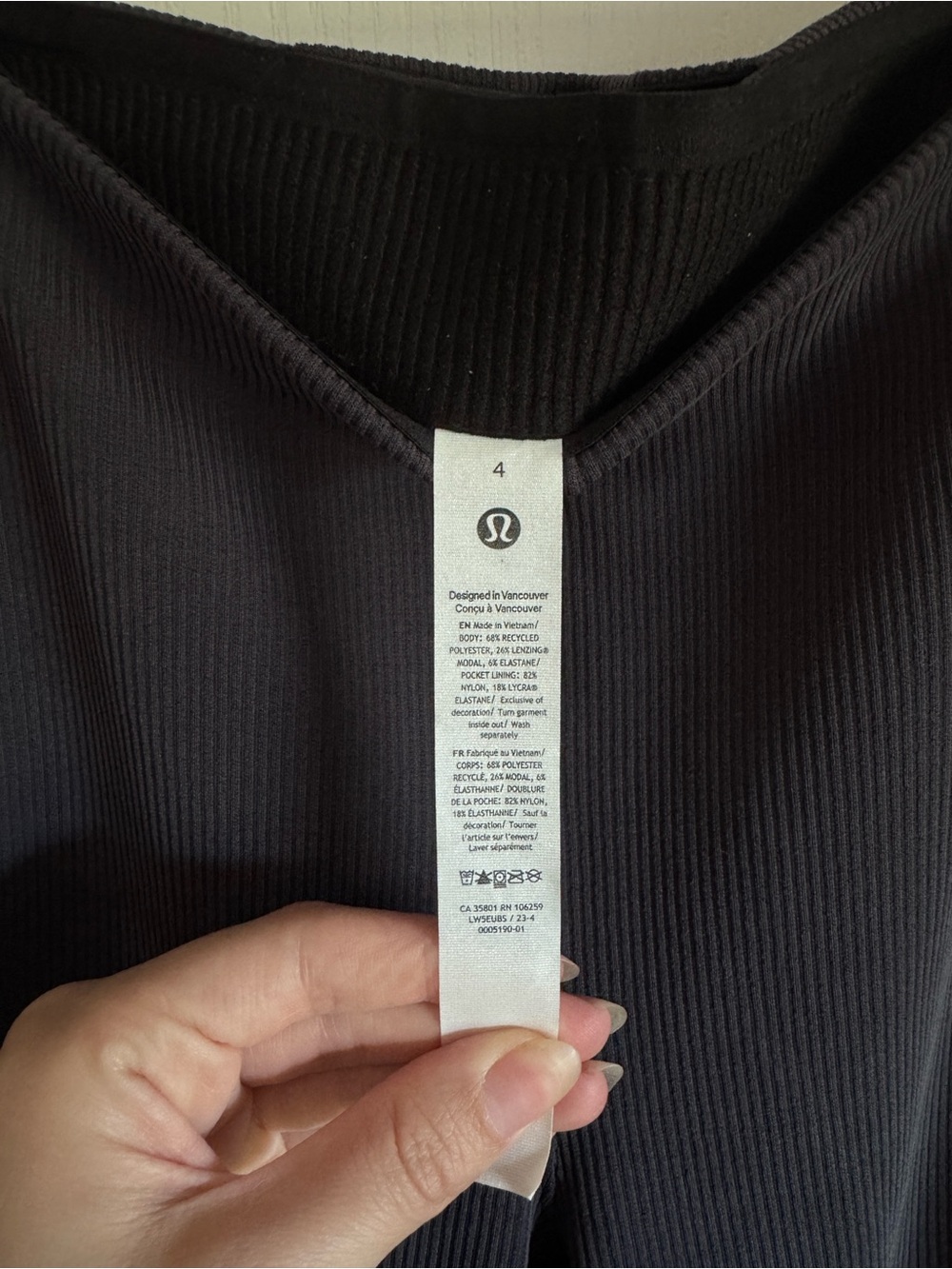 Lululemon Ribbed Softstreme Flared Pant - Picture 5 of 8